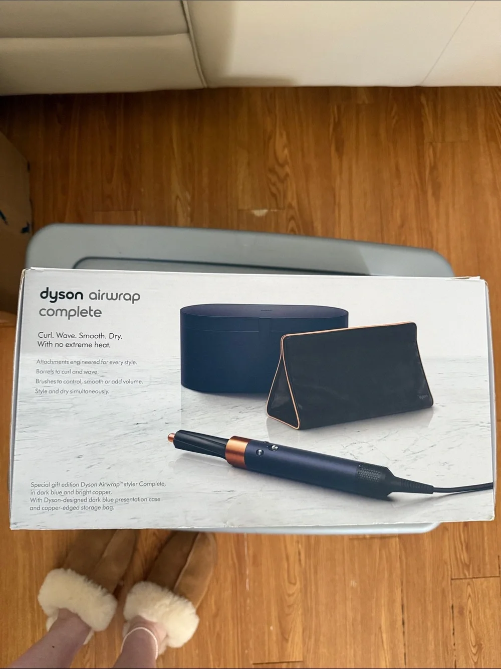 Dyson Airwrap Complete Special Edition in Prussian Blue and Rich Copper